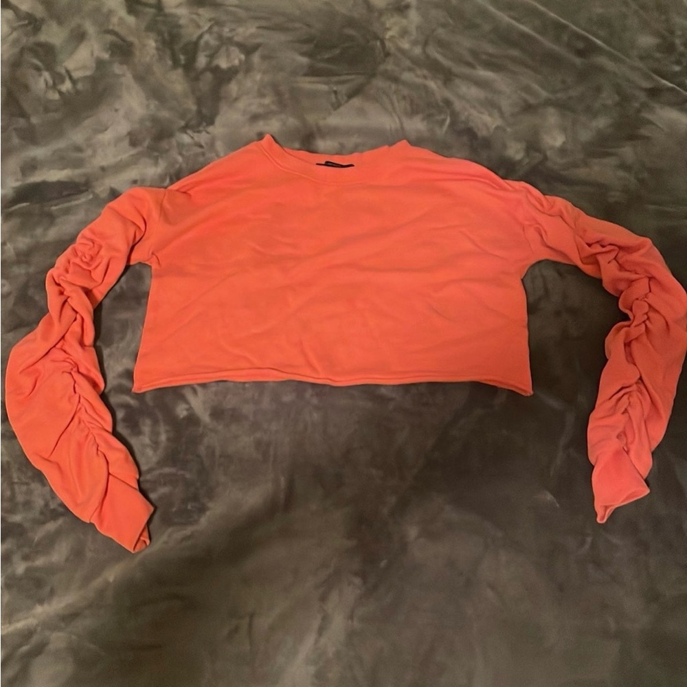 Longsleeve crop top